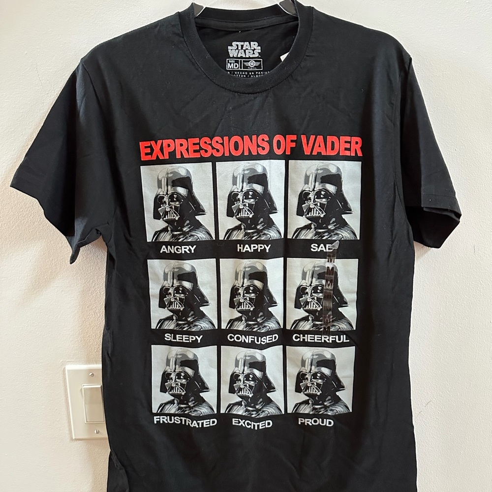 NWT Star Wars Darth Vader T-Shirt